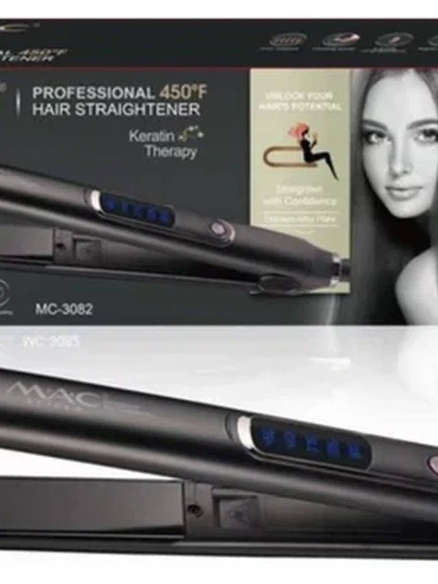 Профессиональный выпрямитель для волос MAC Styler MC-3082.