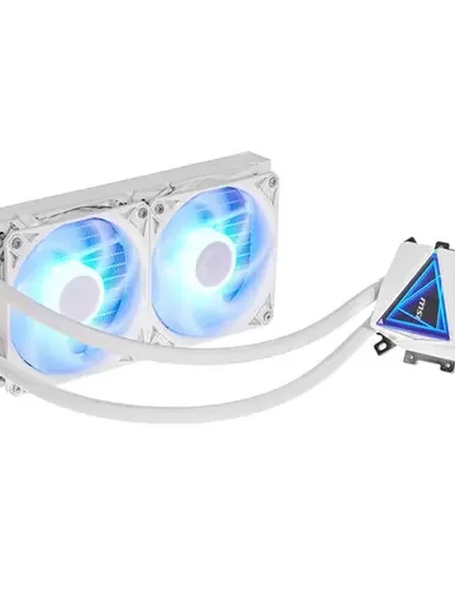 СЖО MSI MAG CORELIQUID I240 White (277 x 119.2 x 27mm, 3400 RPM, 20 Db, 4-pin PWM, 70.7 CFM)