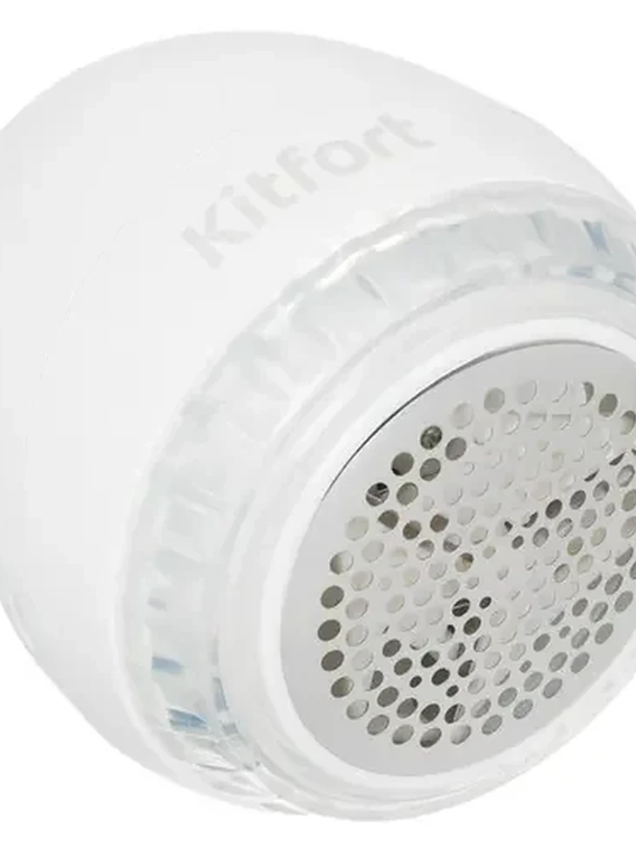 Машинка для удаления катышков Kitfort KT-4091 белая [корпус - пластик, питание - 1 штхот аккумулятора, от сети]