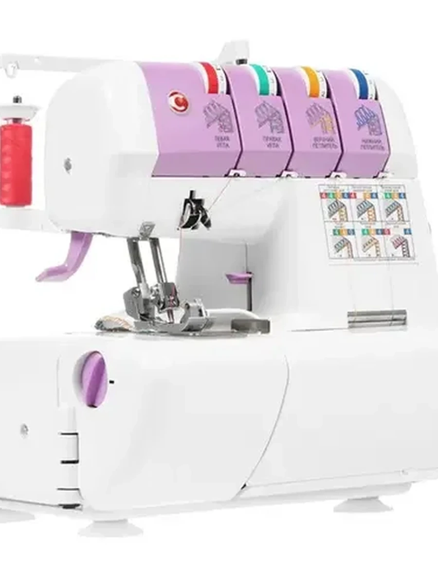 Оверлок Comfort 888 [нитей - 4, швейных операций - 12, 1300 ст/мин]