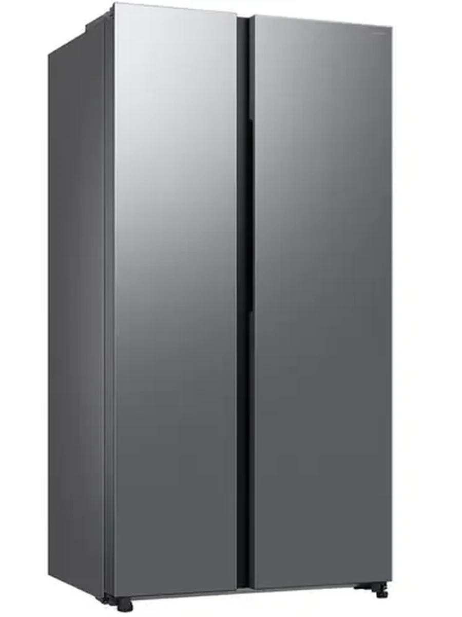 Холодильник с распашными дверями (Side by Side)  Samsung RS70F65Q1TWT серебристый [No Frost/91.2 см х 178 см х 71.6 см /647 л/дисплей/инверторный]