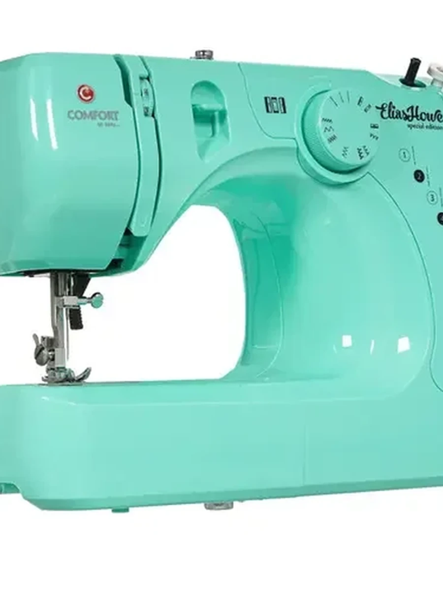 Швейная машина Comfort 25 [электромеханическая, челнок - вертикальный качающийся, швейных операций - 12, петля - полуавтомат]