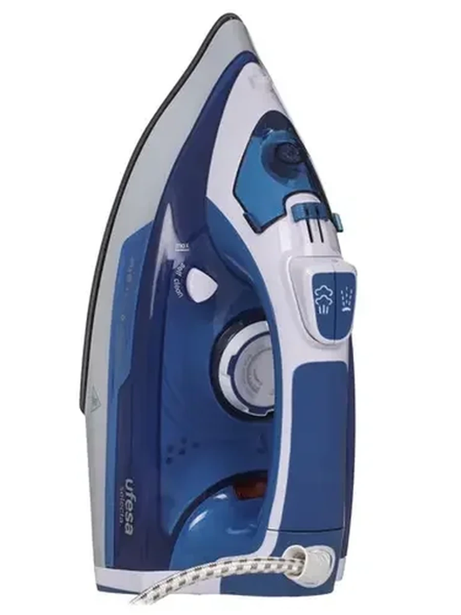 Утюг UFESA Selecta PV3280 [2800 Вт, пар: 30 г/мин, пар.удар: 180 г/мин, 330 мл, 1.9 м, синий/белый]