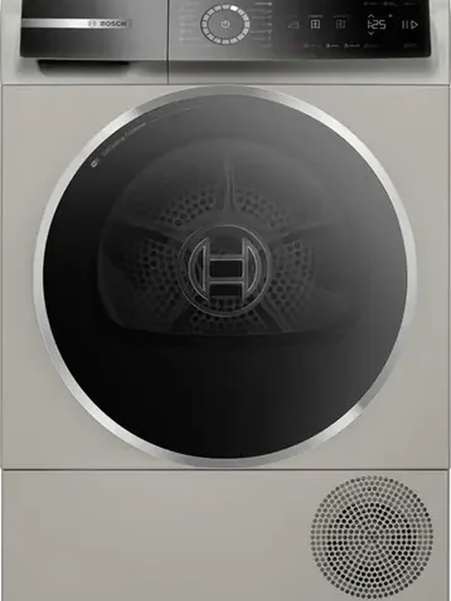 Сушильная машина Bosch WQB245BXME [9 кг, сушка - конденсационная, программ - 14, 59.8 см x 84.2 см x 61.3 см - 66.2 см] серый