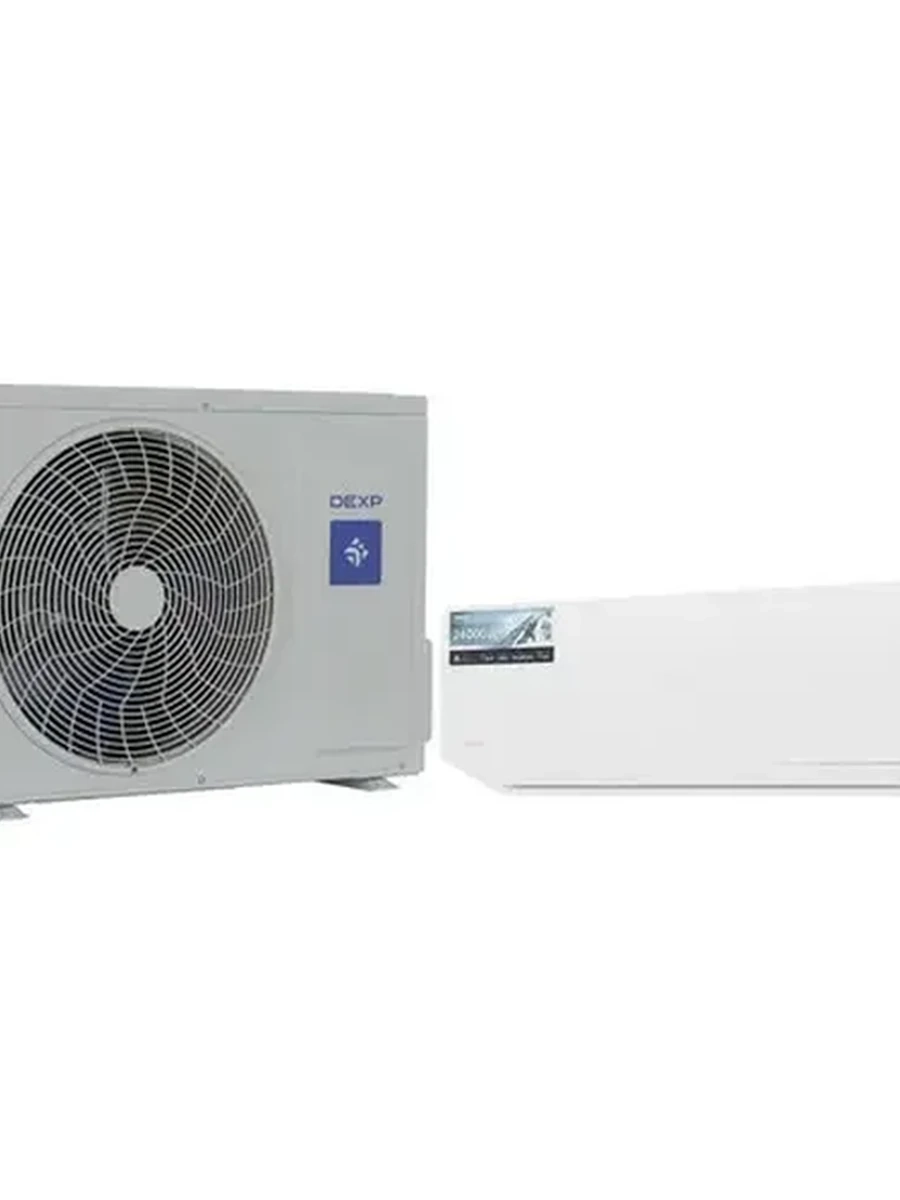 Кондиционер настенный (сплит-система) DEXP AC-CDW24INV белый [WIFI, инвертор, обогрев, осушение, до 70 м², 37 дБ]