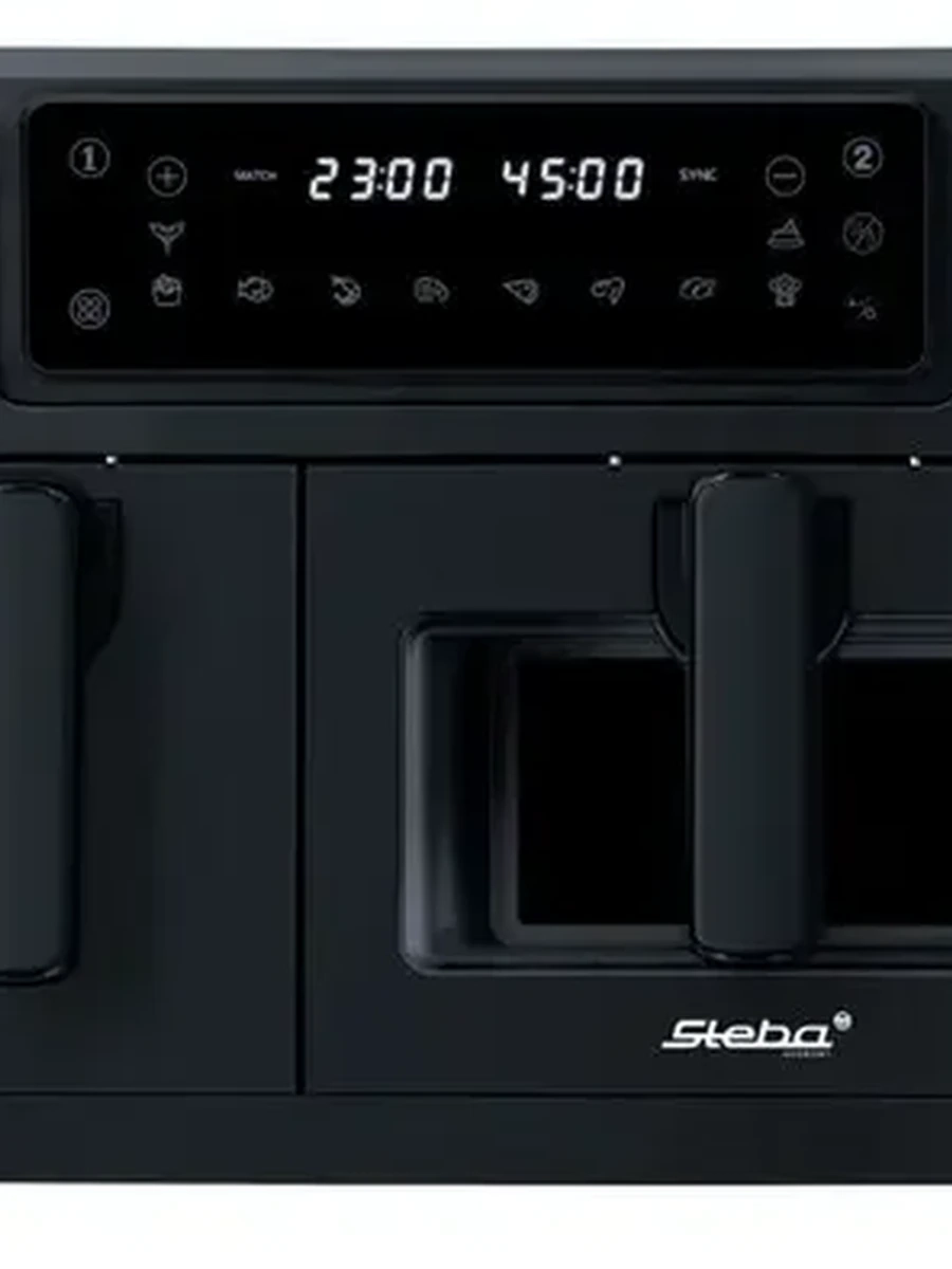 Фритюрница Steba HF 9501 DUO BLACK [2400 Вт, съемная чаша, черный]