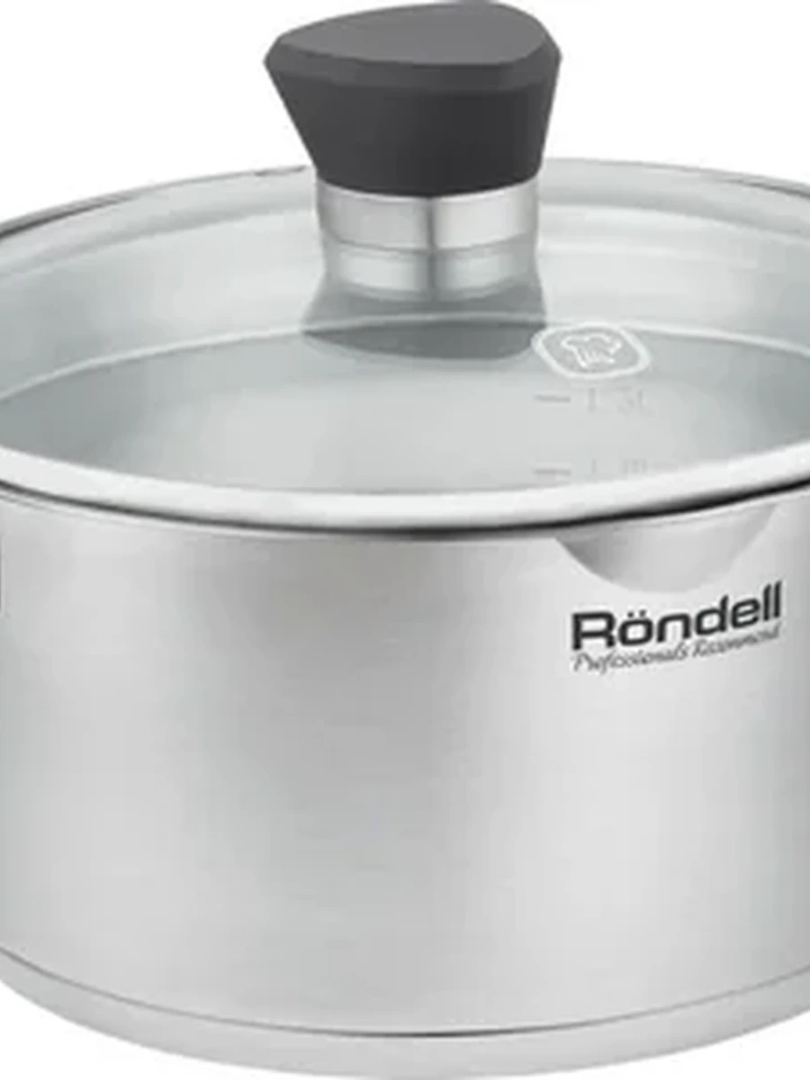 Кастрюля с крышкой Rondell RDS-1949 Grey Ultra