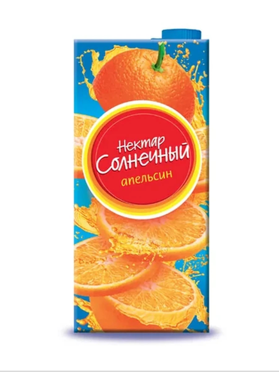 СОК НЕКТАР СОЛНЕЧНЫЙ АПЕЛЬСИН Т/ПАК 1,9Л