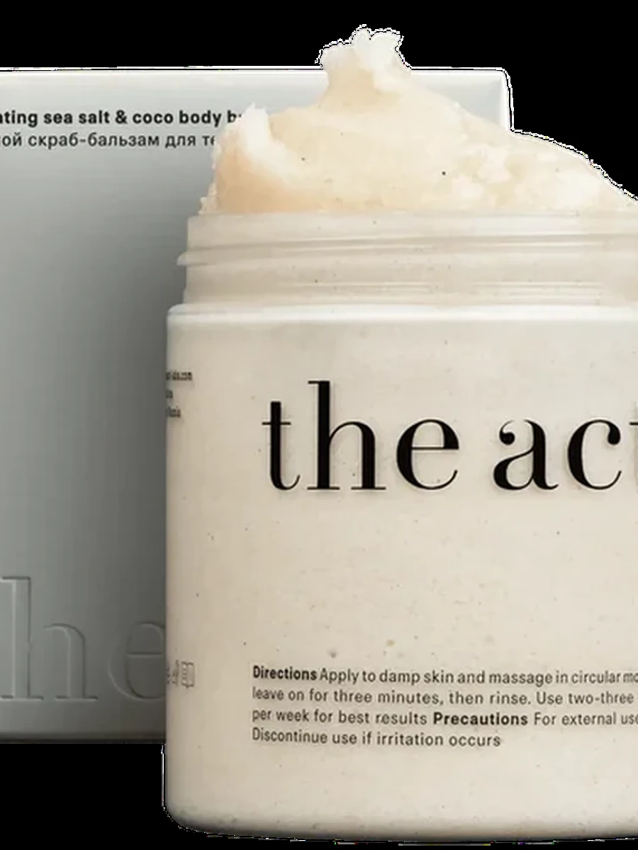 Скраб для тела the act с кокосом 300 гр