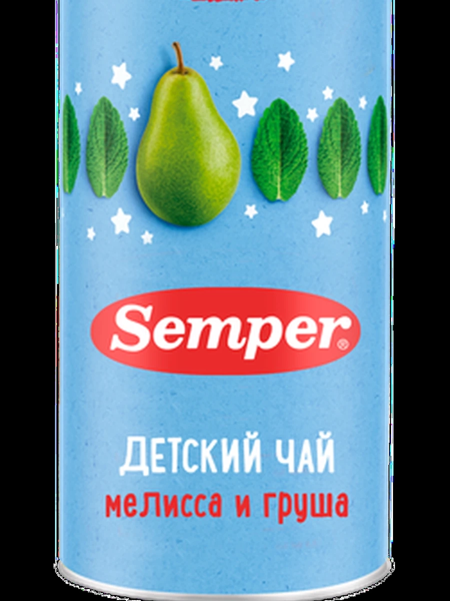 Semper Чай травяной "Спокойной ночи. Мелисса и груша" (200грх6)