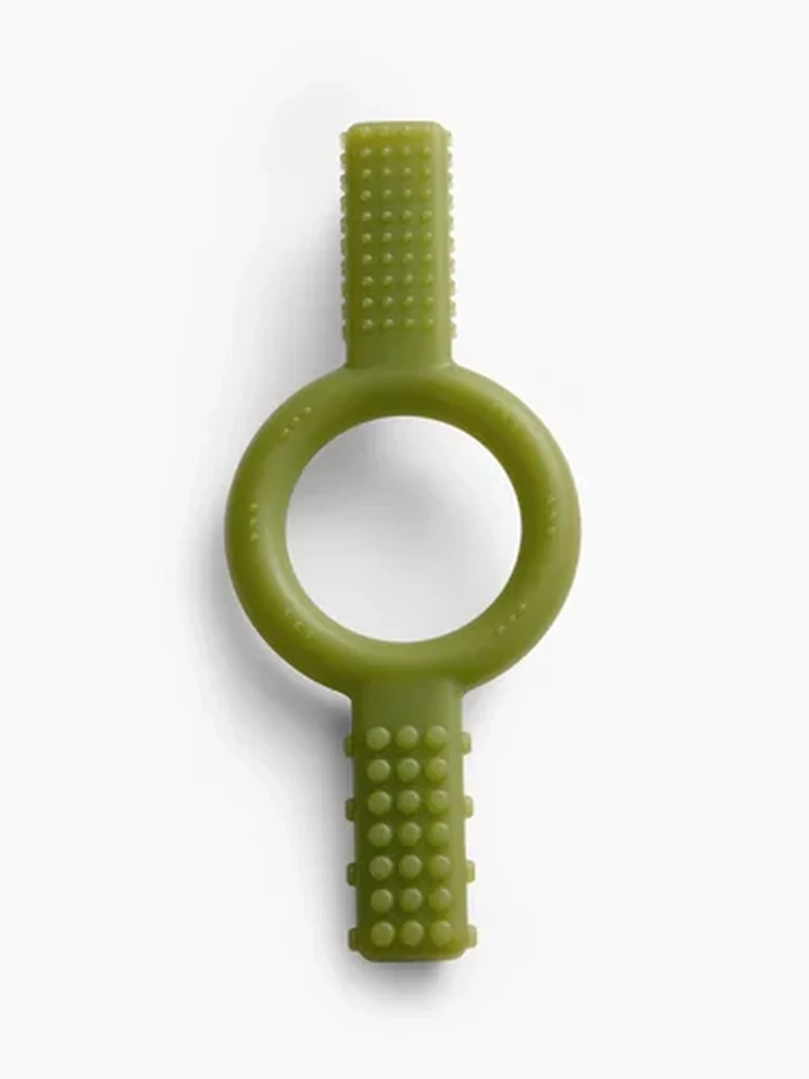 20044, Силиконовый прорезыватель (green)