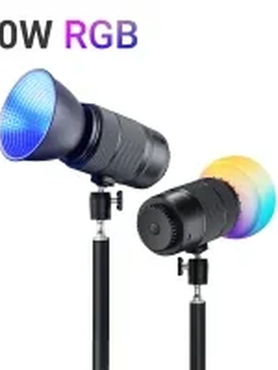 Видеосвет LUXCEO L60W RGB | LED RGB Bi-Color 2500K–6500K, 60 Вт, студийный свет для фото и видео