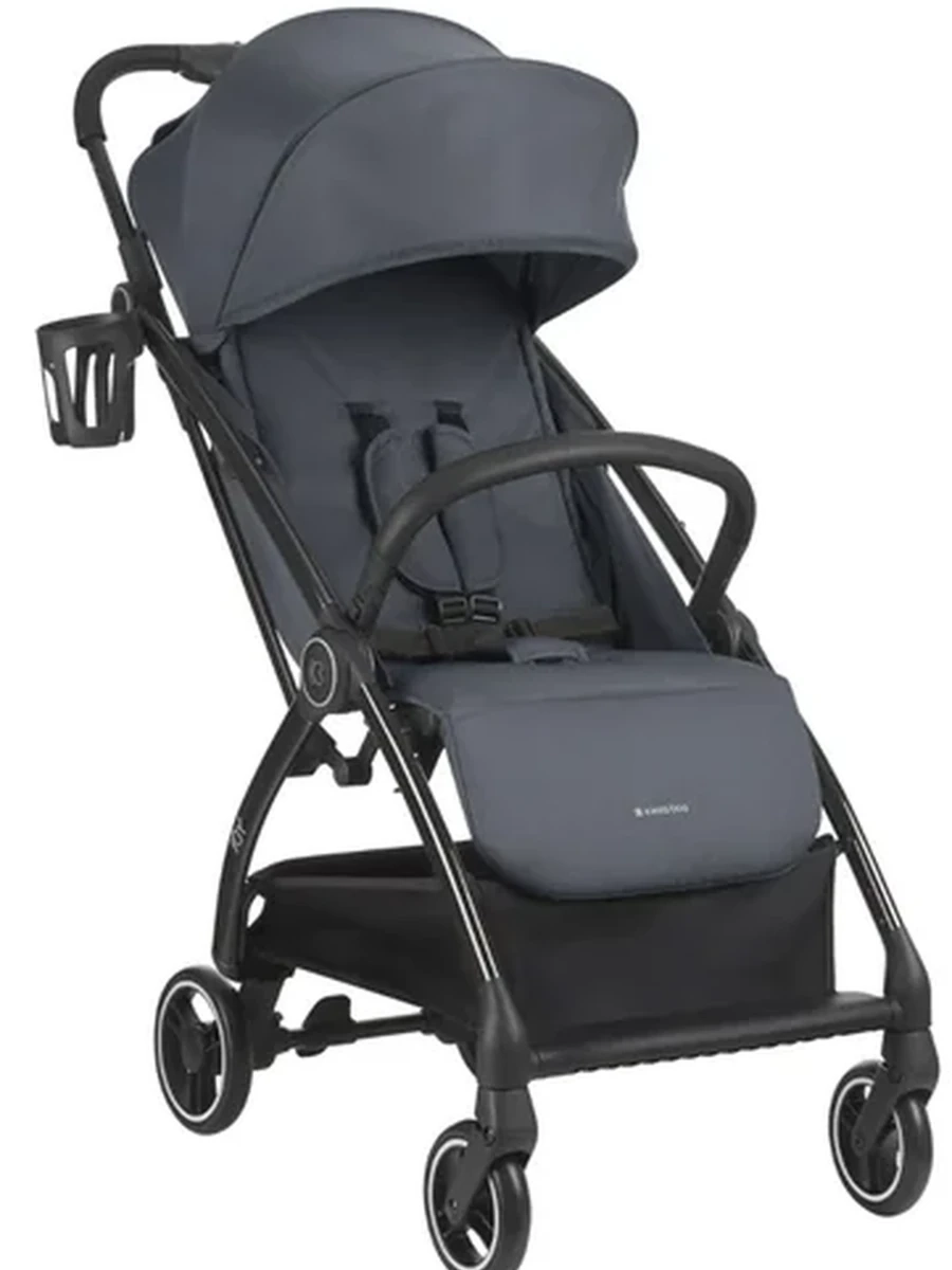 Коляска Joy Dark Grey с автоматическим складыванием