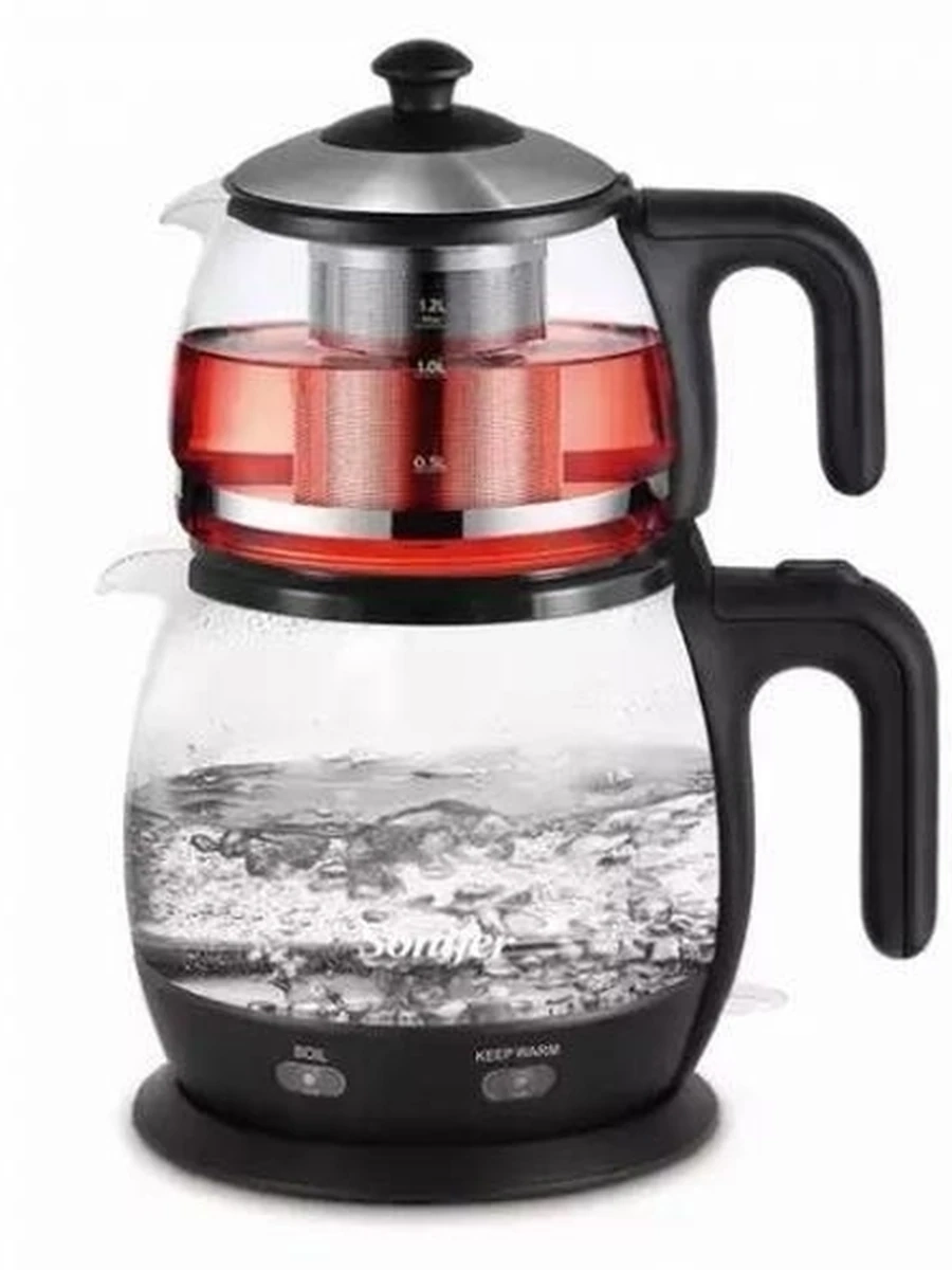 Электрочайник с заварником Sonifer SF-2089