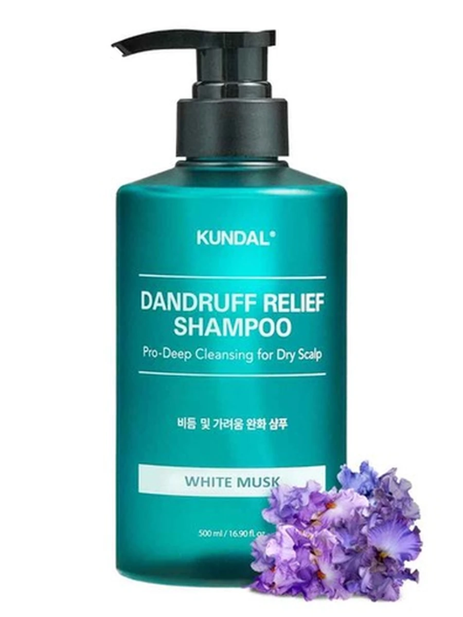 KUNDAL Danduff Relief White Musk Шамп.для волос.500мл