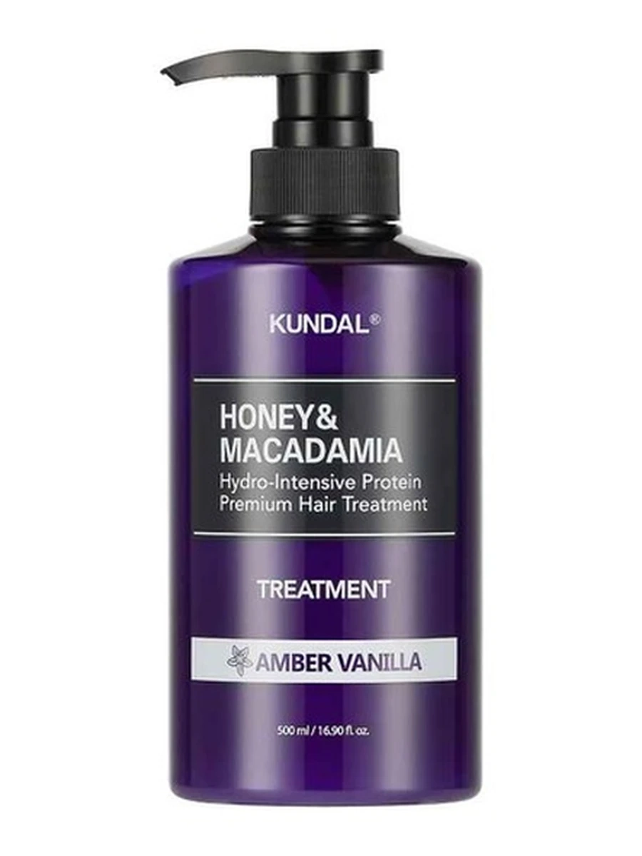 KUNDAL Honey/Macadamia Amber Vanilla Кондиц.для волос.500мл