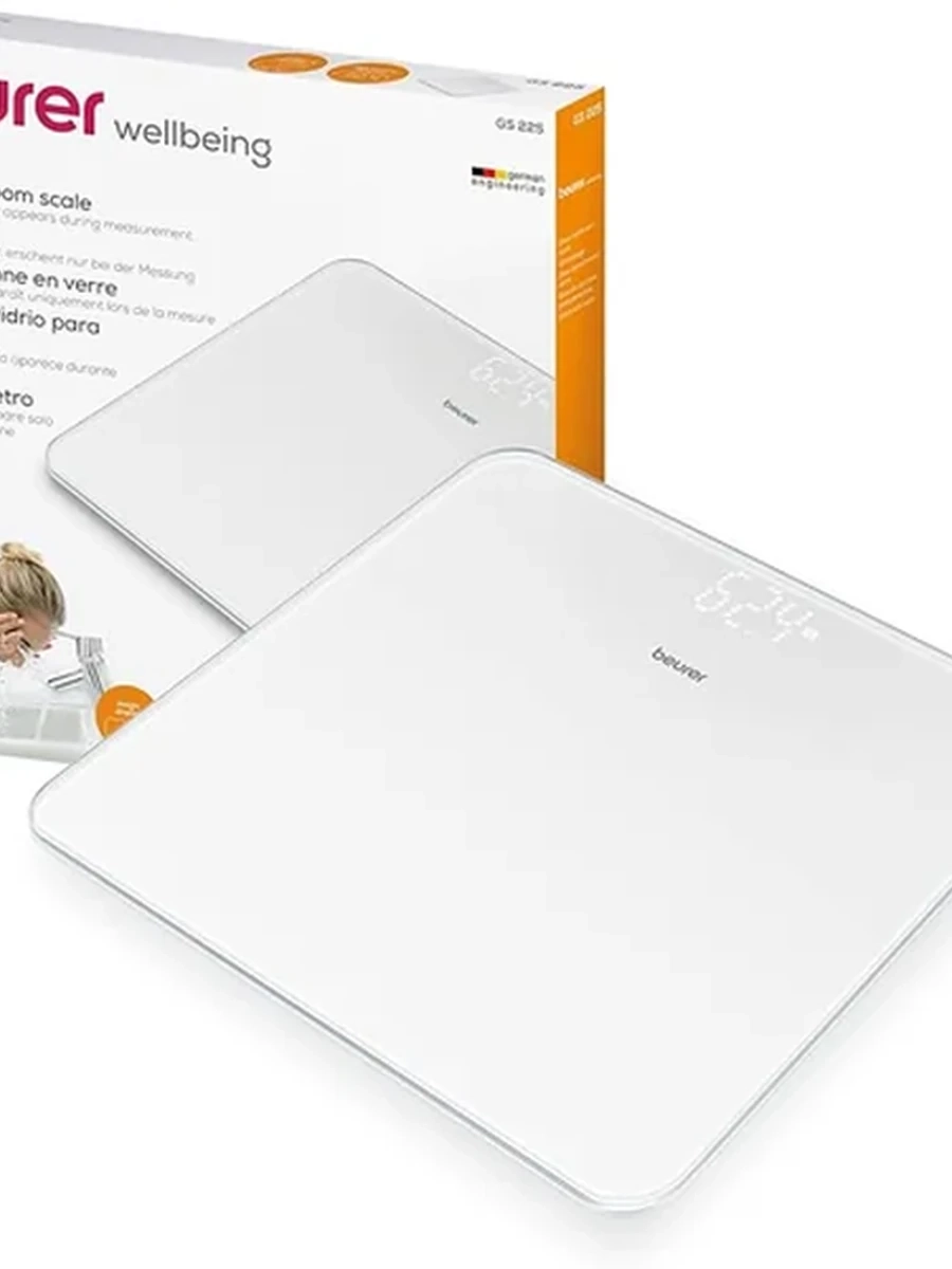 GS 225 Стеклянные напольные весы