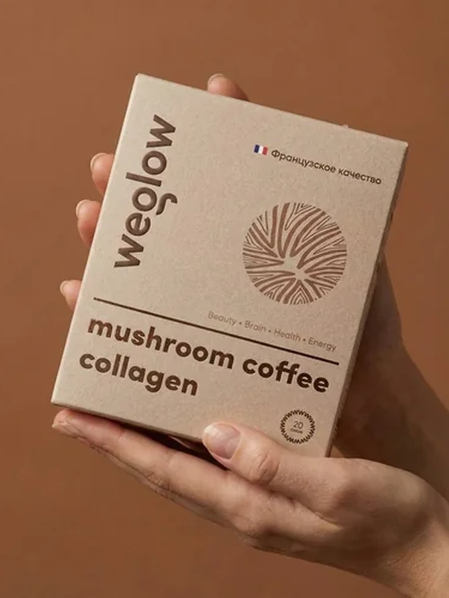 WeGlow Mushroom Coffee Collagen