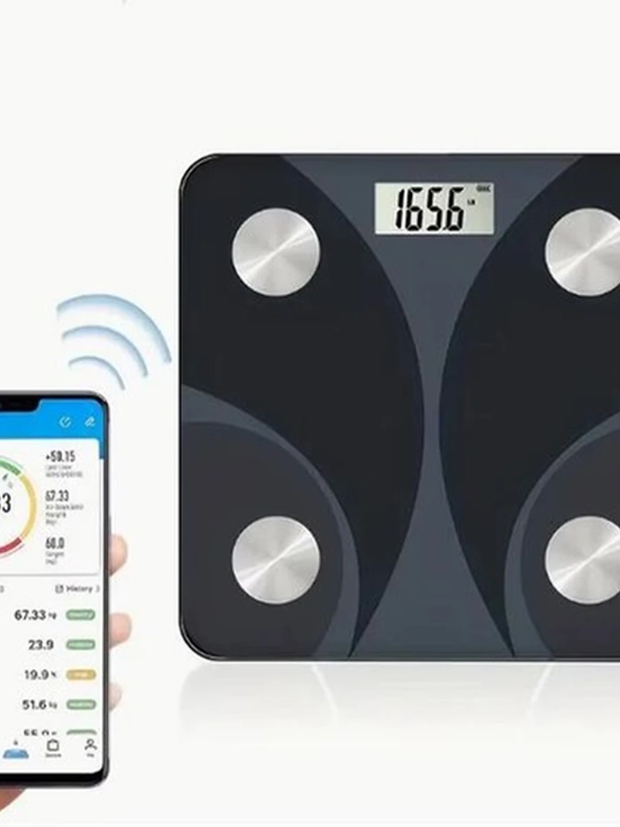 Напольные весы SOKANY с Bluetooth подключением.