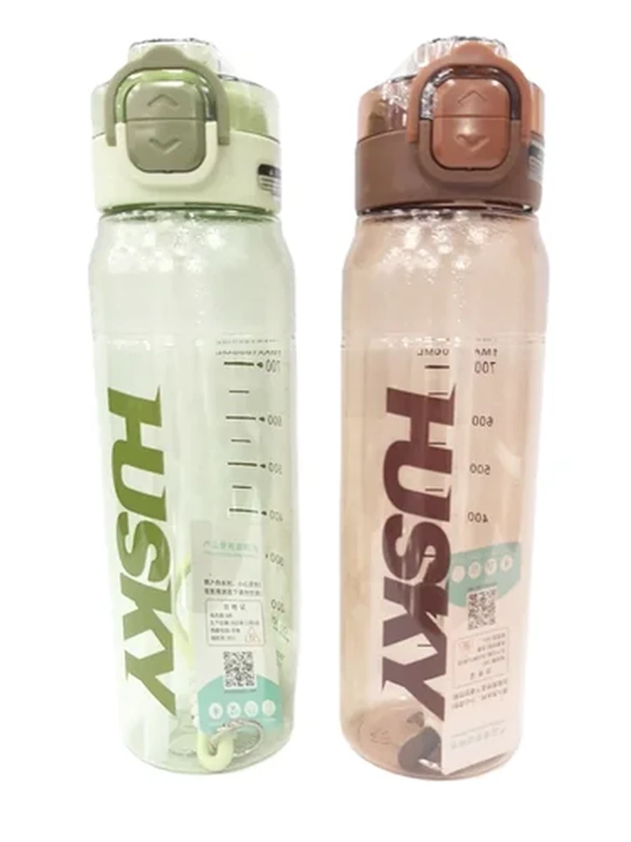 Бутылка с ручкой 1000мл HUSKY