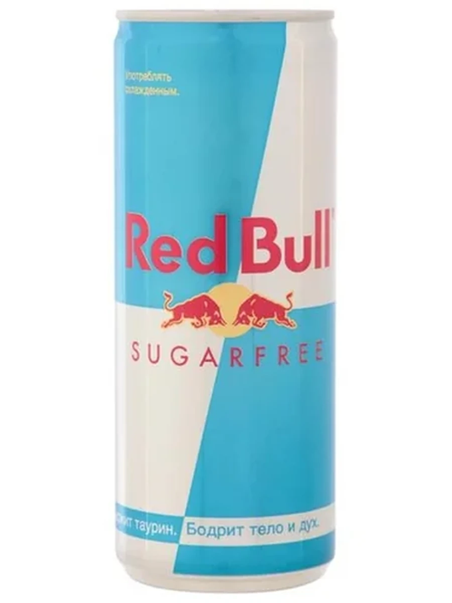 НАПИТОК ЭНЕРГЕТИЧЕСКИЙ RED BULL SUGARFREE 0,25 Л Ж/Б