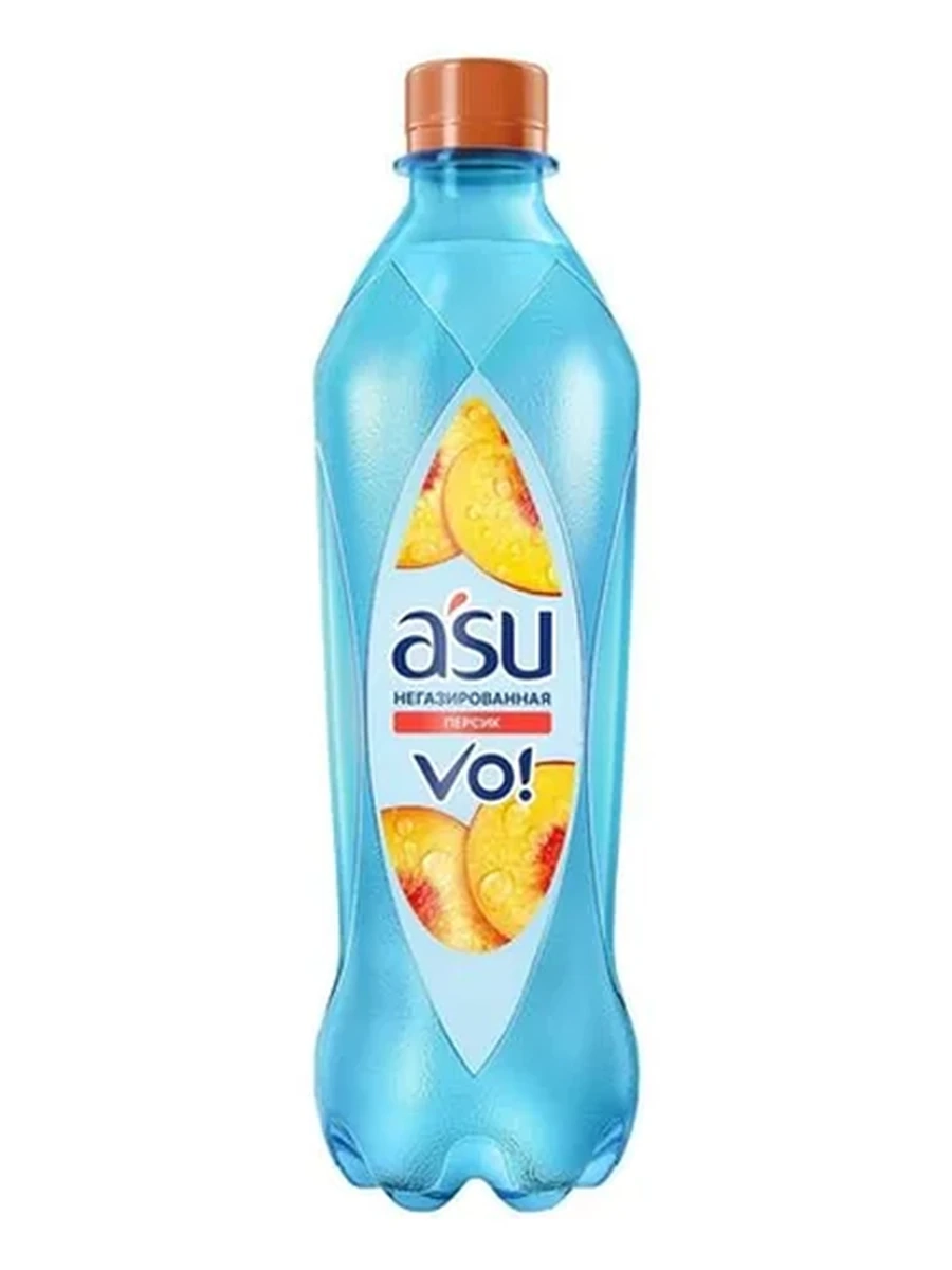 ВОДА ASU СО ВКУСОМ ПЕРСИКА 1Л ПЭТ