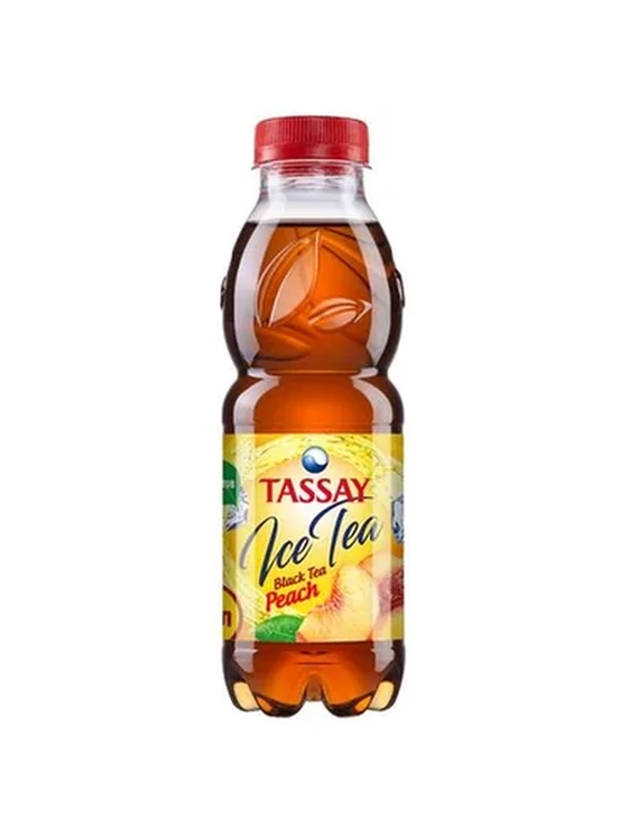 ЧАЙ ЧЕРНЫЙ TASSAY ICE TEA СО ВКУСОМ ПЕРСИКА 0,5Л