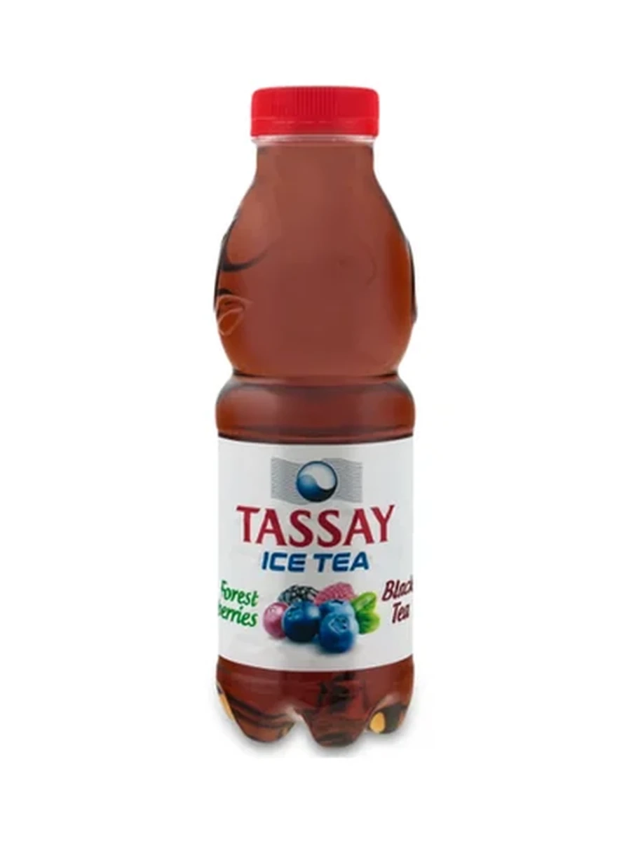 ЧАЙ ЧЕРНЫЙ TASSAY ICE TEA СО ВКУСОМ ЛЕСНЫХ ЯГОД 0,5Л