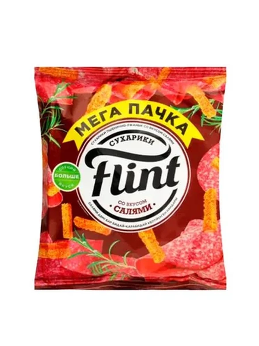 Сухарики Флинт салями 100гр