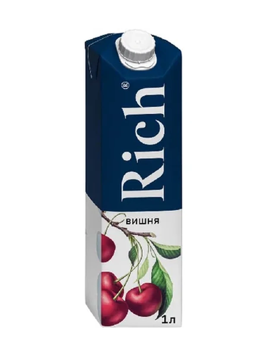 Сок Rich вишня 1л