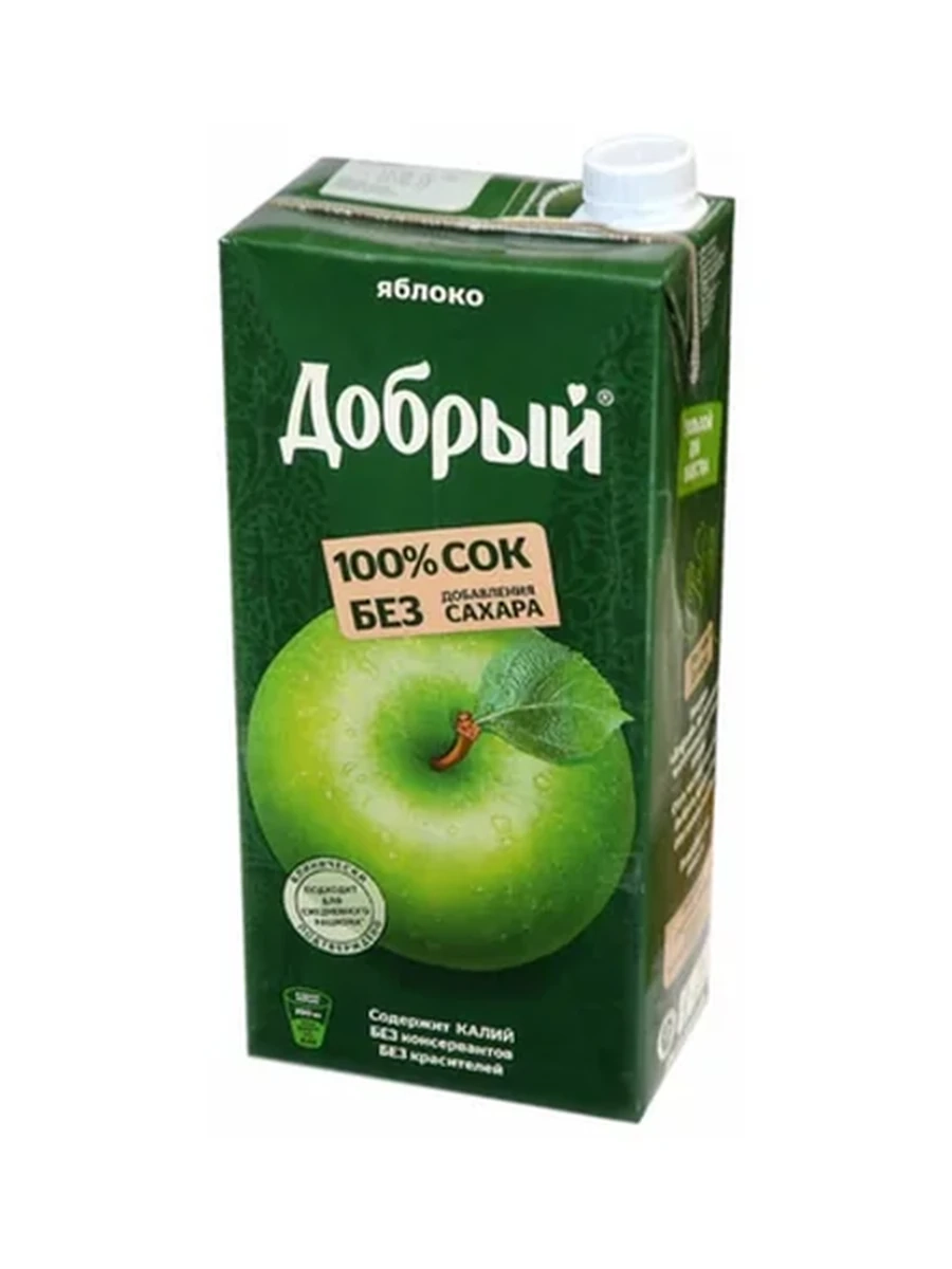 Нектар Добрый яблочный 2л