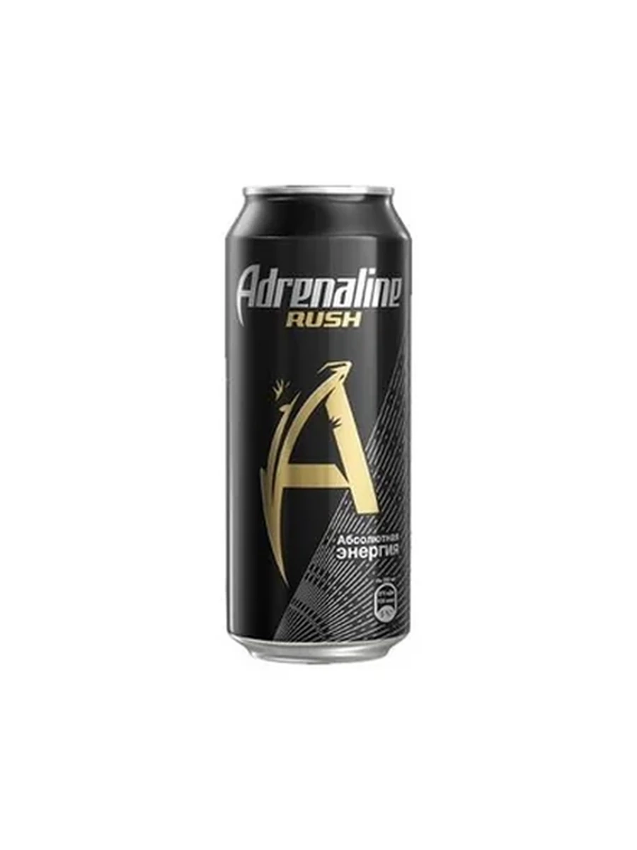 НАПИТОК ЭНЕРГЕТИЧЕСКИЙ ADRENALIN RUSH Ж/Б 0,25Л