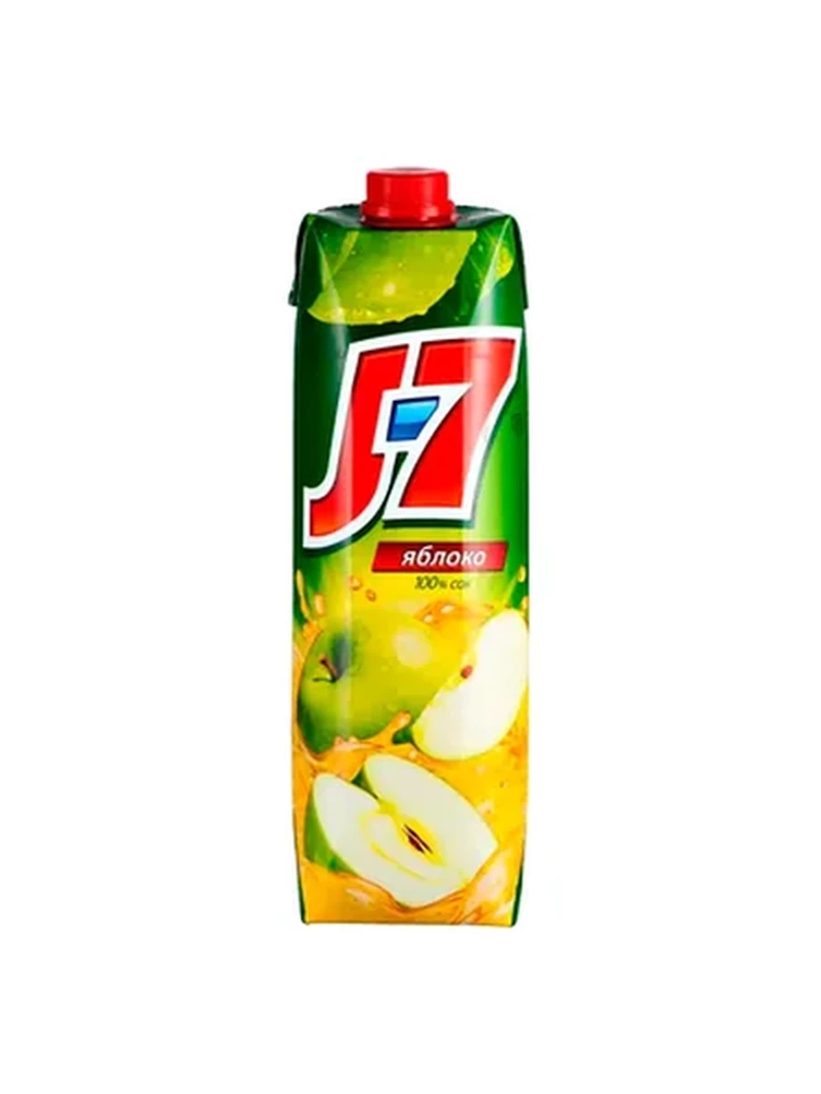 СОК J7 ЯБЛОКО ЗЕЛЕНОЕ Т/П 0,97Л