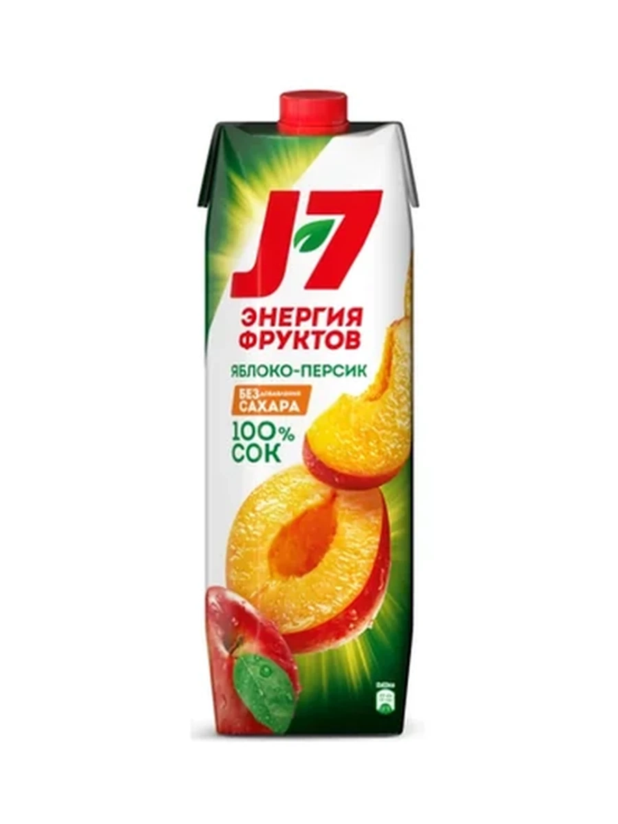 Нектар J7 персик 0,97л