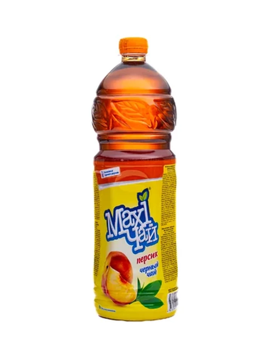 ЧАЙ ЧЕРНЫЙ MAXI ПЕРСИК ПЭТ 1,2Л