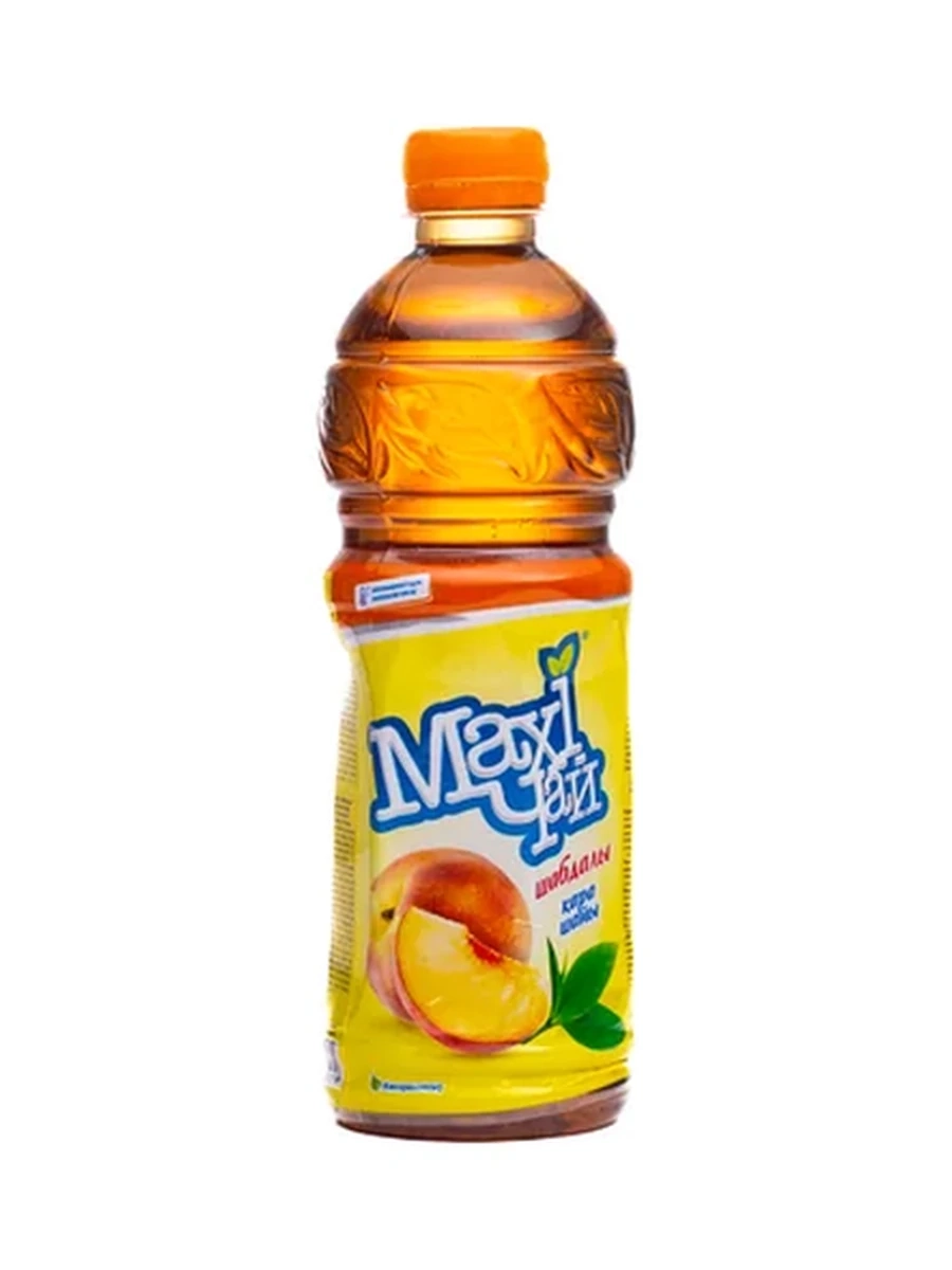 ЧАЙ ЧЕРНЫЙ MAXI ПЕРСИК ПЭТ 450МЛ