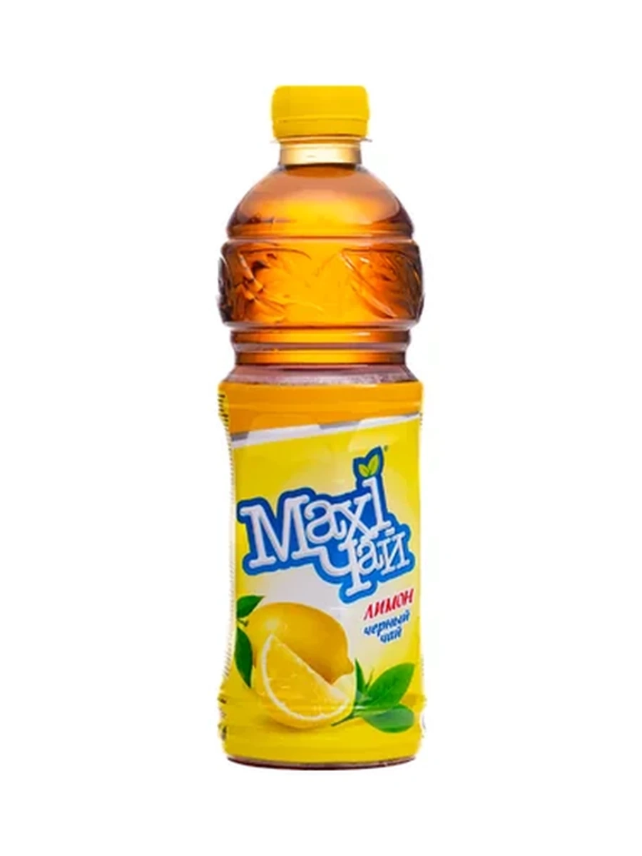 ЧАЙ ЧЕРНЫЙ MAXI ЛИМОН ПЭТ 450МЛ