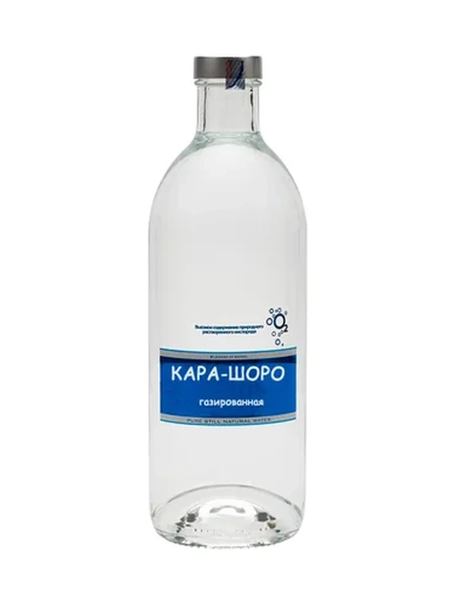 ВОДА КАРА-ШОРО ГАЗИРОВАННАЯ СТ/Б 0,5Л