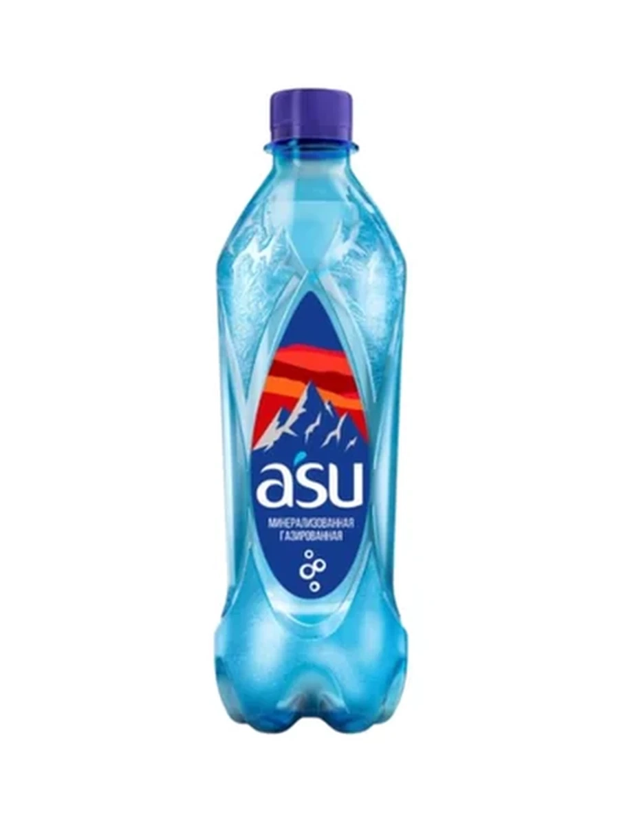Вода Asu с газом 0,5л