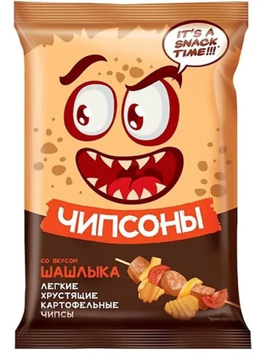 Чипсоны шашлык 40гр