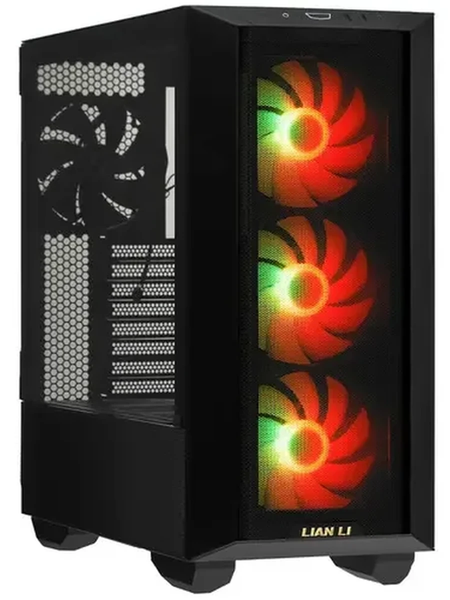 Корпус LIAN LI Lancool Lancool III RGB Black Midtower, TG, USB3.0, Type C, 0.8mm, 4*140 fan, без БП  [G99.LAN3RX.10R]