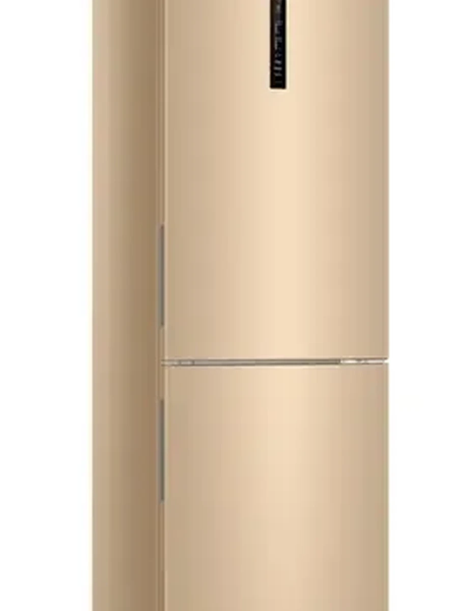 Холодильник полноразмерный с морозильником  Haier CEF536CGG золото [No Frost/нижн.мороз.кам./59.5 см х 190 см х 65 см /346 л/дисплей/зон.свеж.]