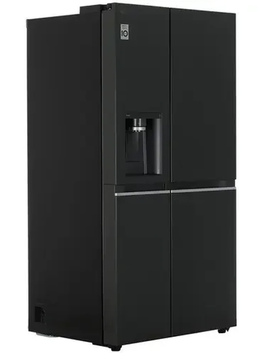 Холодильник LG GC-L257CBEV [Side-by-Side/91,3х179х73,5/NoFrost/Инверторный/Зоны свежести/Винная полка/Metal Fresh/Диспенсер/Диспл внут] Чёрный