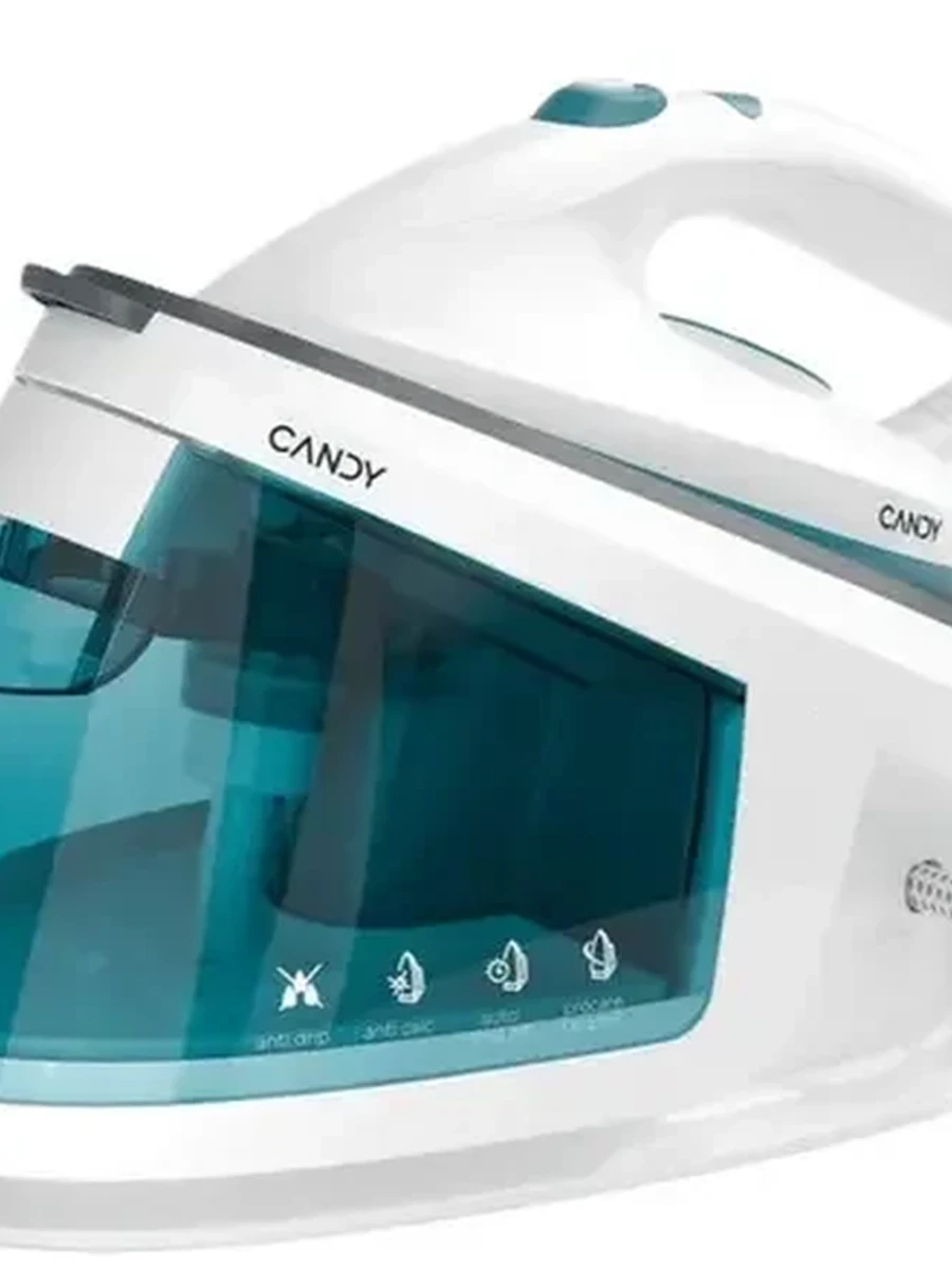Парогенератор Candy CI-200 [3200 Вт, подошва: керамика, удар: 180 г/мин, 1.4 мл, AutoOff, белый]