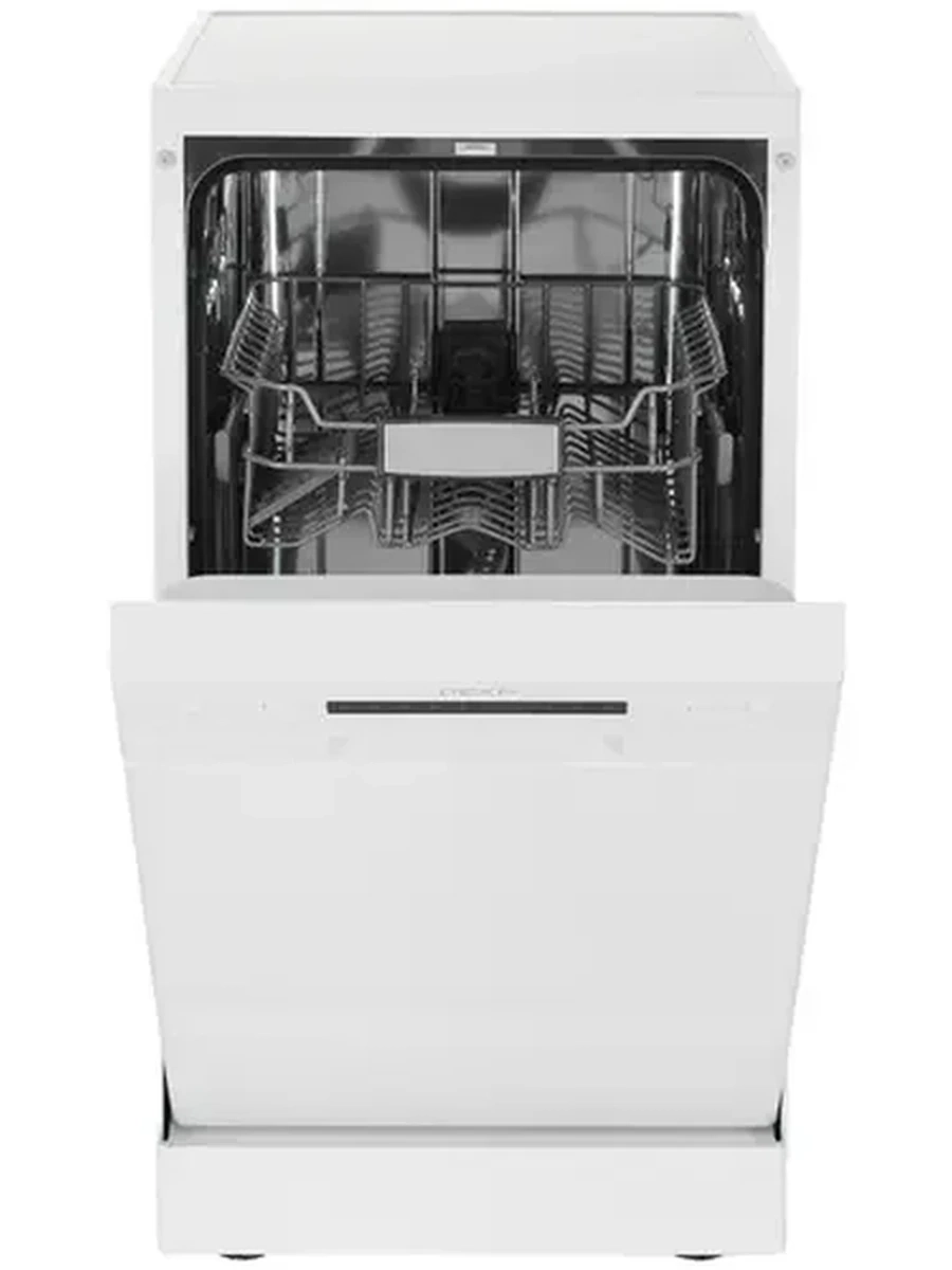 Посудомоечная машина DEXP FD45-L01 [45 см, 2 корз., 9 компл, 1/2 загр., белый]