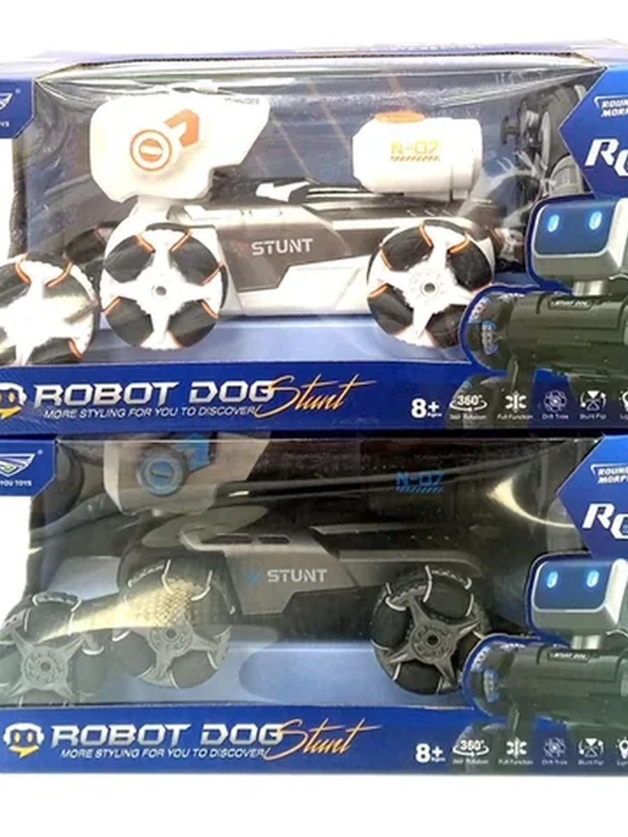 Робот Собака на пульте 360 Robot Dog Stunt