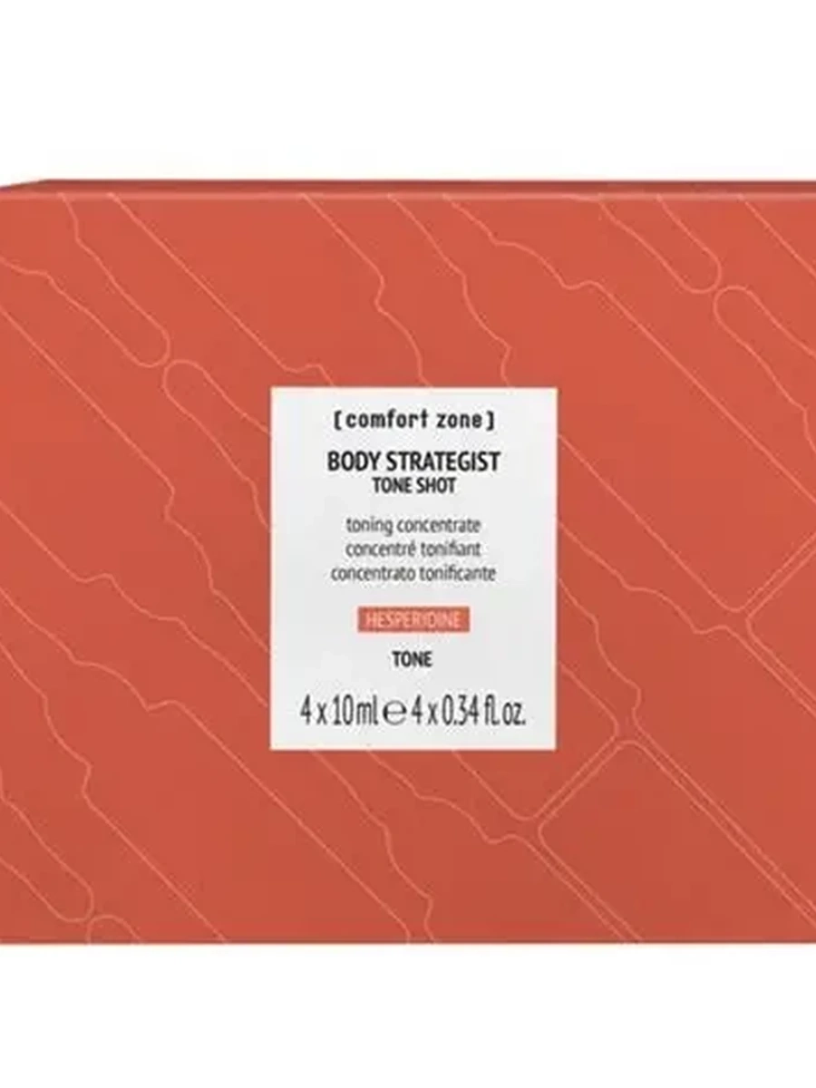 Comfort zone body strategist tone shot  4x10ml
