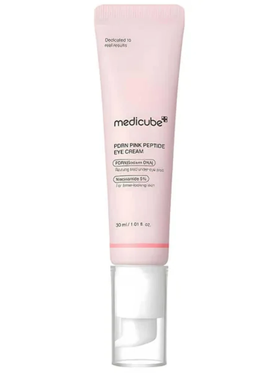 Крем вокруг глаз с ПДРН Medicube pdrn pink peptide eye cream 30 ml