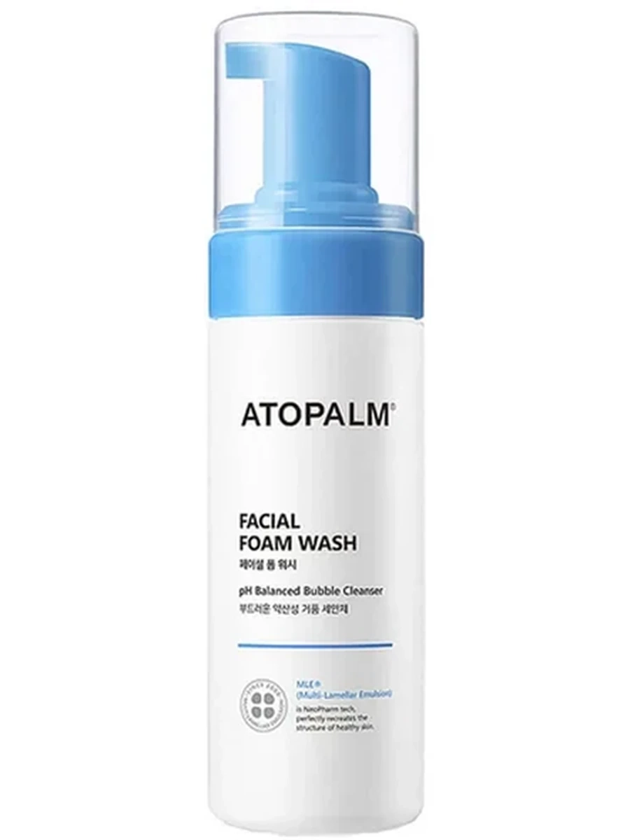Мягкая кислородная пенка для умывания  Atopalm Facial Foam Wash