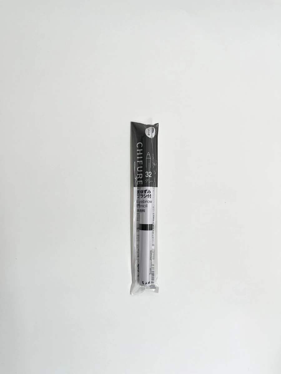 Chifure Eyebrow Pencil with Brush, 32 Gray